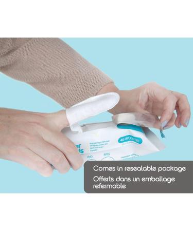 Baby Brezza Finger Shields - Mess Free Diaper Rash Cream Applicator - Keeps Fingers Nails 100% Clean - No More Cleaning Butt Paste Spatula. Perfect for Travel Newborn + Baby Shower Gifts 40CT - Buy Online on GoSupps.com
