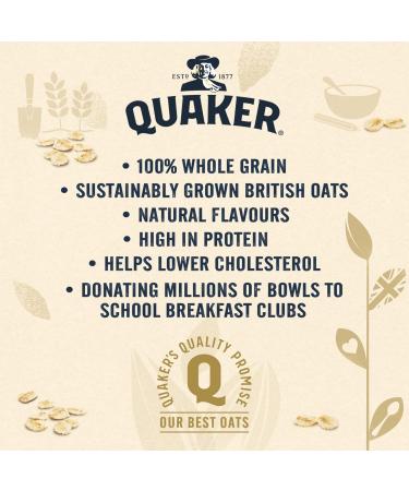 Quaker Oat So Simple Protein Original Porridge 8 x 37.7g - Pack of 1 - Buy Online on GoSupps.com