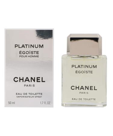 Egoiste Platinum by Chanel for Men Eau De Toilette Spray 1.7 Ounce 1.7 Fl Oz (Pack of 1) - Buy Online on GoSupps.com