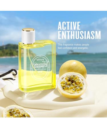 Valentine's Day Gift Brazilian Perfume 612# (Passion Fruit Coconut Water) - Eau de Perfume 100ml (3.4fl oz) Flower Fruit Gourmet Tune (Passion Fruit + Coconut + Vanilla) passion fruit coconut water'612 - Buy Online on GoSupps.com