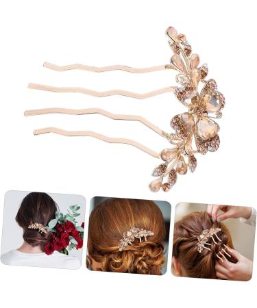 VINTORKY Hair Side Comb hair accessories back of head vintage hair accessories for bride rhinestones rhinestone hair accessories Hair piece Accessories vintage hair accessories - Buy Online on GoSupps.com