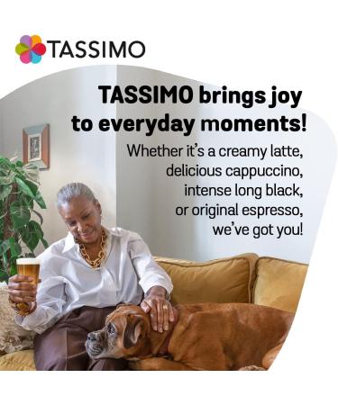 ESSENTIAL PRODUCTS Tassimo Costa Latte Coffee Pods x 8 | Pack of 5 Total 40 Capsules | Original Taste & Quality Coffee | Bring Joy to Coffee Lovers | Sold by Essential Products - Buy Online on GoSupps.com