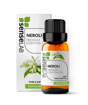 SenseLAB Neroli Essential Oil - 100% Pure Extract Neroli Oils - Therapeutic Grade Essential Oils - for Diffuser and Humidifier - Oil for Hair - Essential Oils for Skin (10 ml) Neroli 10ml