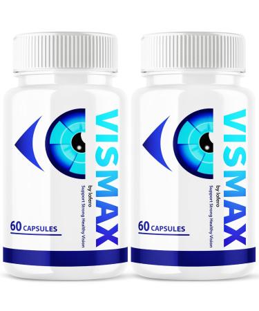 (2 Pack) Vismax Revive Capsules Vis Max Premium Eye Health & Vision Support Vitamin Supplement Pills Premium All-Natural Ingredients Advanced Formula for Healthy Eyesight Focus Visual Sight (120 ct)