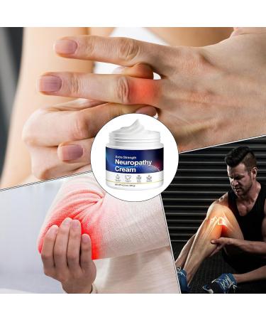  Luckxing Nerve Relief Cream 120 g Non-Greasy Soothing Lotion for Nerves Cream for Toes Massage and Comfort of Hands Feet Legs Arms and Joints - Buy Online on GoSupps.com