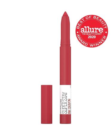 Maybelline Super Stay Ink Crayon Matte Lipstick in Work for It | Longwear Makeup, 0.04 oz - Buy Online on GoSupps.com
