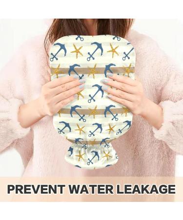 Buy Naanle Stripes Sea Esters Anchor Hot Water Bottle 1L - Transparent Warmth for Bed Hands & Feet Relief | Heat & Cold Therapy - Buy Online on GoSupps.com