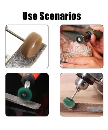 Abrasive Wheel Brushes | Brush Wheel Cup Brush Set - Buffing Polishing Wheel for Removing Burrs Derusting Dust Removal Removing Oxide Layer Coating Gyouza 4 Colors 4 Piece Set - Buy Online on GoSupps.com