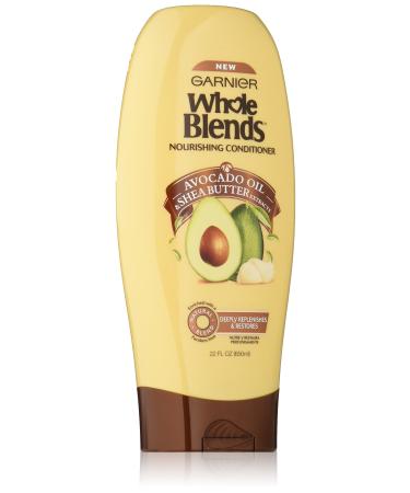 Garnier Whole Blends Avocado Oil & Shea Butter Nourishing Conditioner 22 fl oz (650 ml)