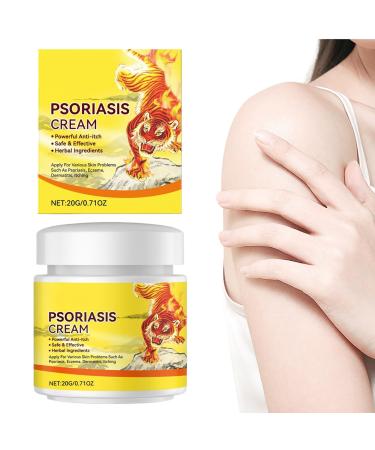 Cr me de Psoriasi-s | Cr me hydratante quotidienne | Soulagement du beurre de visage non gras | L ger | Soins apaisants pour la peau | Non strict | 20G | Pour les hommes et les femmes