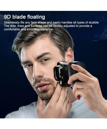 Universal Replacement Cheese Heads for Men - 9-Head Electrorasier Attachments for Body Hair Removal - Buy Online on GoSupps.com