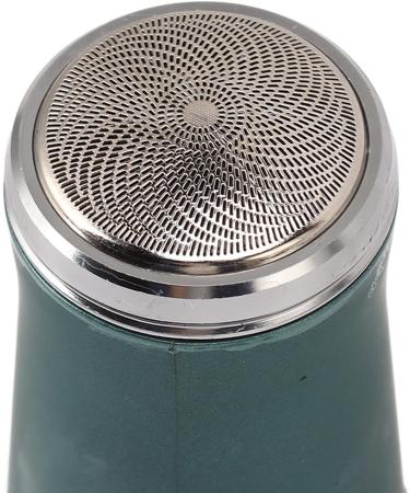 Mini Electric Beard Trimmer - Washable with 3 Tool Heads | Portable Beard Knife (Green) for Office Use - Buy Internationally - Buy Online on GoSupps.com