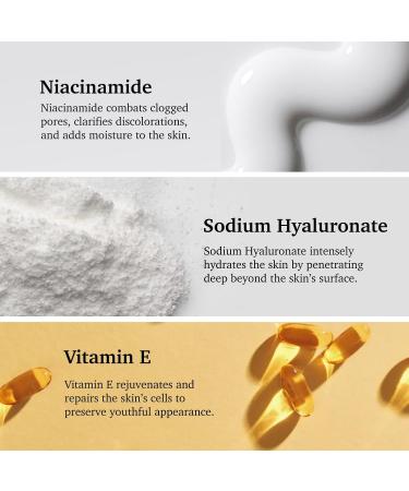Purifect Correcting Niacinamide Facial Serum with Vitamin E Oil Helps Refine Enlarged Pores and Reduce Dark Spots Radiant Complexion Suitable for All Skin Types 30ml - Buy Online on GoSupps.com