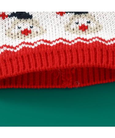 MiMiXiong Knitted Baby Christmas Romper - Unisex Xmas Outfit 9-12 Months - Buy Online on GoSupps.com
