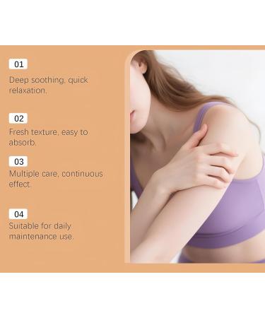 Natural nerve cream & joint balm soothing joint cream for hands feet and body analgesic and soothing massage suitable for all skin types 50 g 2 pieces - Buy Online on GoSupps.com