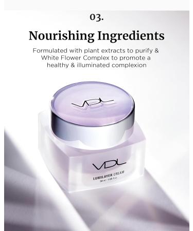 VDL Lumilayer Cream - Illuminating & Volumizing Korean Skincare for Radiant Hydrated Skin | 1.69 fl oz - International Shipping Available - Buy Online on GoSupps.com