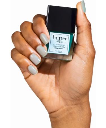 Butter London Jelly Preserve Strengthening Treatment - with Olive Oil and Calcium - Rejuvenates and Nourishes Nails - Helps Prevent Breakage and Peeling - Cruelty-Free - Bramley Apple - 11 ml - Buy Online on GoSupps.com