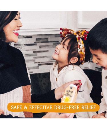 Maty's Organic Children's Cough Syrup with Honey Lemon & Cinnamon - 6 fl oz (Pack of 1) - Buy Online on GoSupps.com