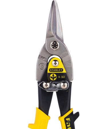 Stanley Aviation Snips Straight Cut (2-14-563) & STHT0-51310 20oz Fiberglass Curved Claw Hammer 570g Straight Cut + Claw Hammer 570g - Buy Online on GoSupps.com