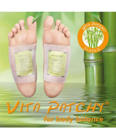 100 x Vita Patchy Vital Plaster Gold - High-Quality Tourmaline Foot Pads & Bamboo Plaster - Best International Shipping - Buy Online on GoSupps.com