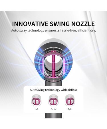 Swinging Nozzle Attachment for Dyson Supersonic Hair Dryer HD01 HD02 HD03 HD04 HD07 HD08 | Enhance Your Styling Experience - International Shipping Available - Buy Online on GoSupps.com