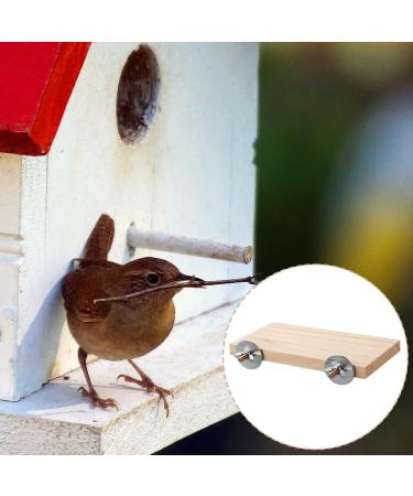 Vanyibro 2Pcs Bird Platforms Wooden Pet Perches for Birdcage Accessories and Small Animals - Buy Online on GoSupps.com