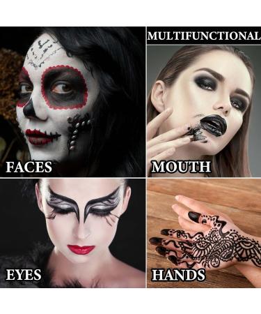 Buy 3 Colors Eye Black Stick - Blendable Face & Body Paint for Sports Halloween & Cosplay - Buy Online on GoSupps.com