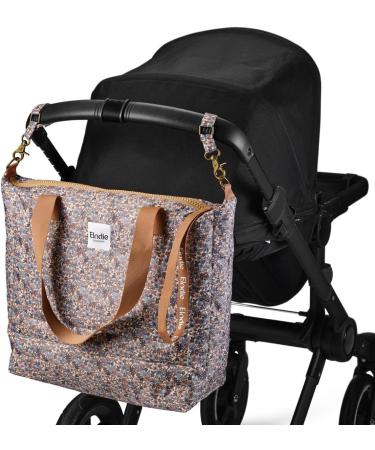 Elodie Details Soft Shell Changing Bag with Buckles and Mat - Blue Garden - Buy Online on GoSupps.com