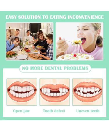 Couple False Teeth Veneers - Cosmetic Provisional Dentures for Men & Women | Lightweight Artificial Teeth - Buy Online on GoSupps.com