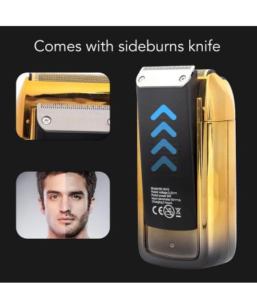 Buy Cordless Electric Hair Trimmer - Low Noise USB Rechargeable Stainless Steel Clipper with LCD Display | International Shipping Available - Buy Online on GoSupps.com