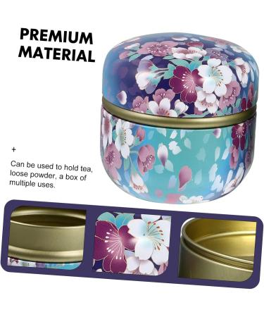 Alipis 2pcs Tea Cans Loose Powder Cans Portable Powder Box - Buy Online on GoSupps.com
