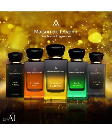 Maison de l'Avenir Ethereal Embrace - with Fruity Floral and Gourmand notes - Unisex - a seductive Perfume for Women - Cologne for Men - Long Lasting - Fine Niche Fragrance - Buy Online on GoSupps.com