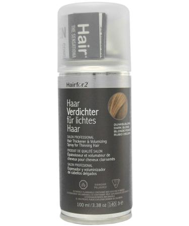 Unisex Hair Thickening Spray Dark Blond 100ml/3.38oz