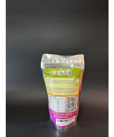 CRAZY POP INDIAN CANDY OR POPPING CANDY OR CRAZY POP CANDY Over 25 candies - Appx. 125gram. Let s Bring Back Memories by enjoying the Candies that we loved in India since childhood. - Buy Online on GoSupps.com