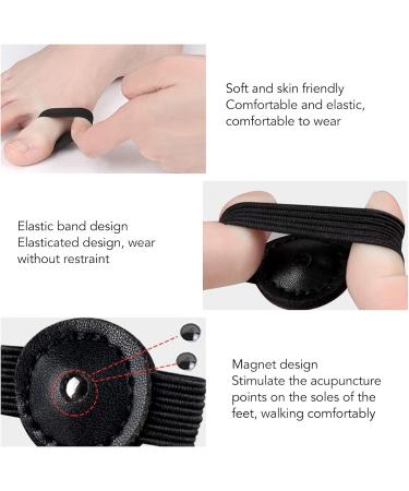 8PC Magnetic Toe Rings for Acupuncture & Foot Massage | Balance & Sleep Aid | Slimming Silicone Rings for Men & Women - Buy Online on GoSupps.com
