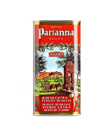 Partanna Extra Virgin Olive Oil, 34-Ounce