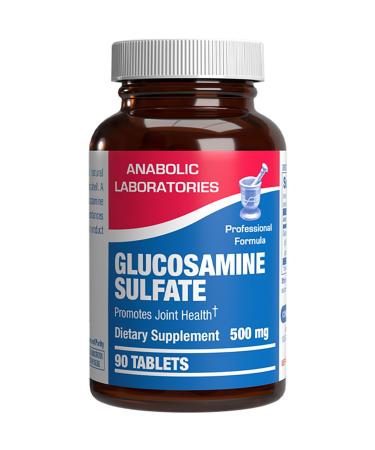 Glucosamine Sulfate Joint Health Supplement - Soft Tissue Cartilage Tendon and Ligament Supplement for Enhanced Mobility Comfort and Flexibility - Non-GMO Sodium Free & Made in The USA - 90 Servings