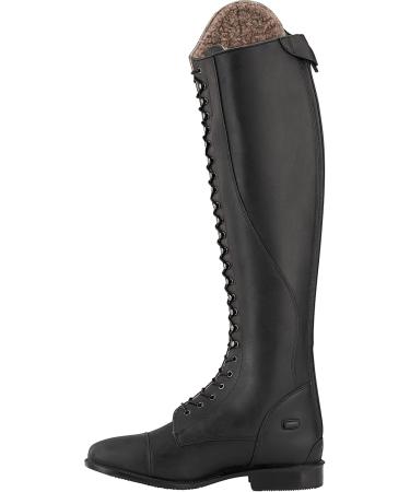 Shop Legacy Venado Merino Winter Riding Boots - Italian Leather Merino Fur Lining Extreme Cold Insulation | Size 40 EU XX-Wide Black - Buy Online on GoSupps.com