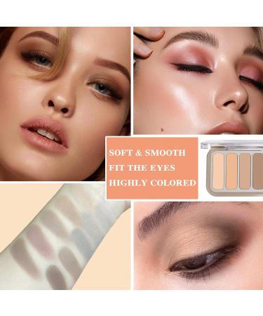 9 Colors Eyeshadow Palette Matte Nude Eye Makeup Palette Ultra-Blendable Long Lasting High Pigmented Waterproof Nudes Neutral Smooth Eye Shadow Palette for Women Natural Charming Looking #04 9 Colors #04 - Buy Online on GoSupps.com