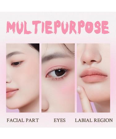 Multi-Use Makeup Blush Stick Multi-use Cream Blush for Cheeks Beauty Solid Creamy Blush Stick Waterproof Natural Nude Makeup Solid Moisturizer Stick Matte Powder Blusher Stick for Eyes Lips Cheek - Buy Online on GoSupps.com