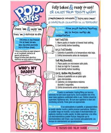 Kellogg's Pop-Tarts milkshake la fraise givr 800 g 16 pi ces - Buy Online on GoSupps.com