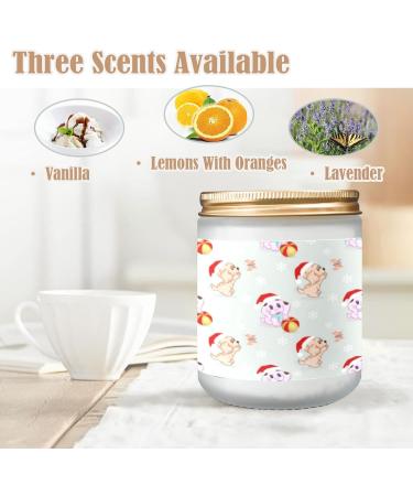 Buy Vanilla Scented Candles | Aromatherapy Jar Candles 7oz | Long Lasting Gift Set for Women | Perfect Birthday & Christmas Gifts - Buy Online on GoSupps.com