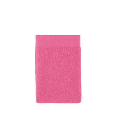 Anne de Solene 100% Cotton Terry Spa Bath Mitt - Azalea