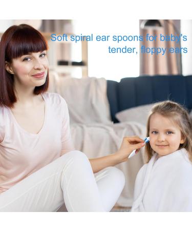 Yistoi Ear Cleaner Ears 360 Spiral Ear Cleaner Ear Cleaning and 16 Washable Tips Kit for Cleaning Earwax Earwax Removal Kit Suitable for Children and Adults - Buy Online on GoSupps.com