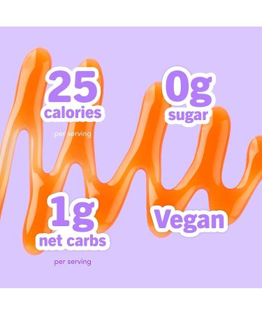 Enlightened Keto Caramel Syrup: Sugar-Free, Gluten-Free, Vegan, Kosher - 25 Calories, 1 Net Carb - Perfect Syrup for Ice Cream, Coffee, Pancakes - 15 oz (Pack of 1) - Buy Online on GoSupps.com