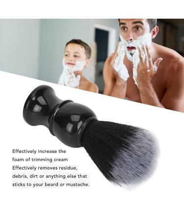 Premium Bartb sel Set - 2 Fine Synthetic Bristle Trim Brushes & Quick Drying Mustache Foam Care Tool for Men - Buy Online on GoSupps.com