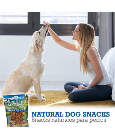 ARQUIVET Salmon Chips 1 Kg - 100% Natural Dog Snacks - Chuches Prizes Candies Canine Rewards - Buy Online on GoSupps.com