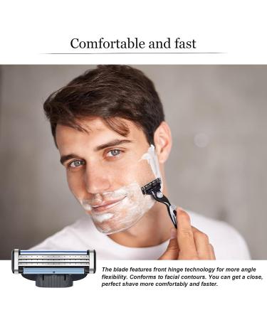 Bogoro 20 Pack Mach3 Replacement Razor Blades - High-Performance 3-Blade Turbo Design for Smooth Shaving - Buy Online on GoSupps.com