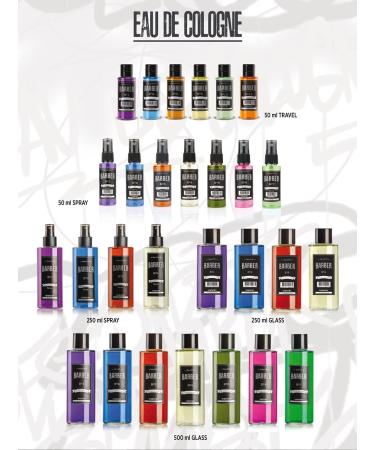 Marmara Barber Cologne - Best Choice of Modern Barbers and Traditional Shaving Fans Travel Size (50 ml No6) 1.7 Fl Oz (Pack of 1) No6 - Buy Online on GoSupps.com