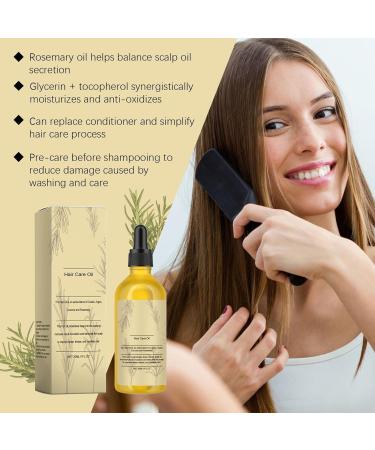 Hair Oil for Dry Hair - Oil for Dry Ends 30ml Natural Drops Anti-Frizz Root Strengthening Hair Loss Prevention Men Women - Buy Online on GoSupps.com